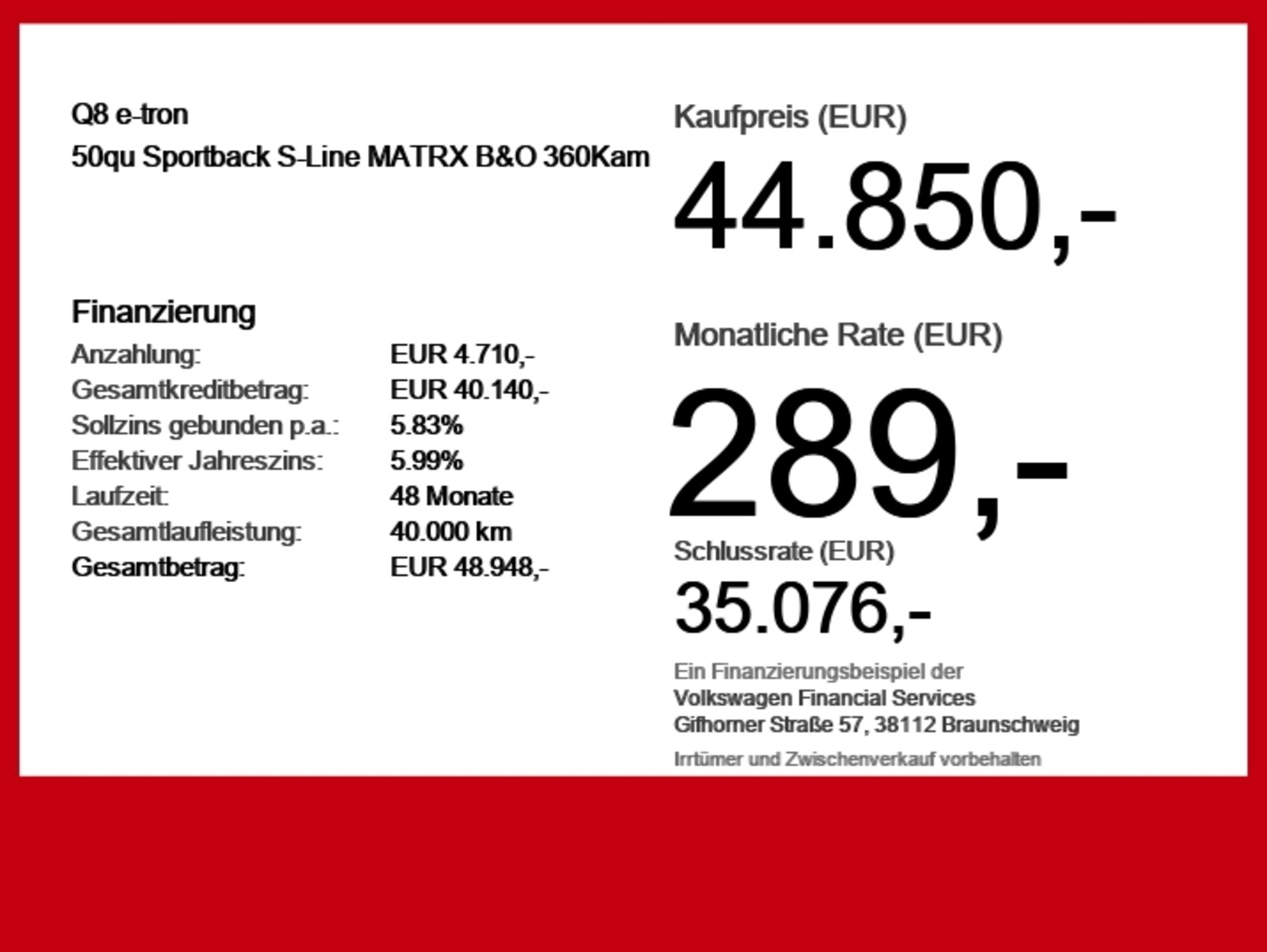 Audi Q8 Sportback e-tron – Bild 6