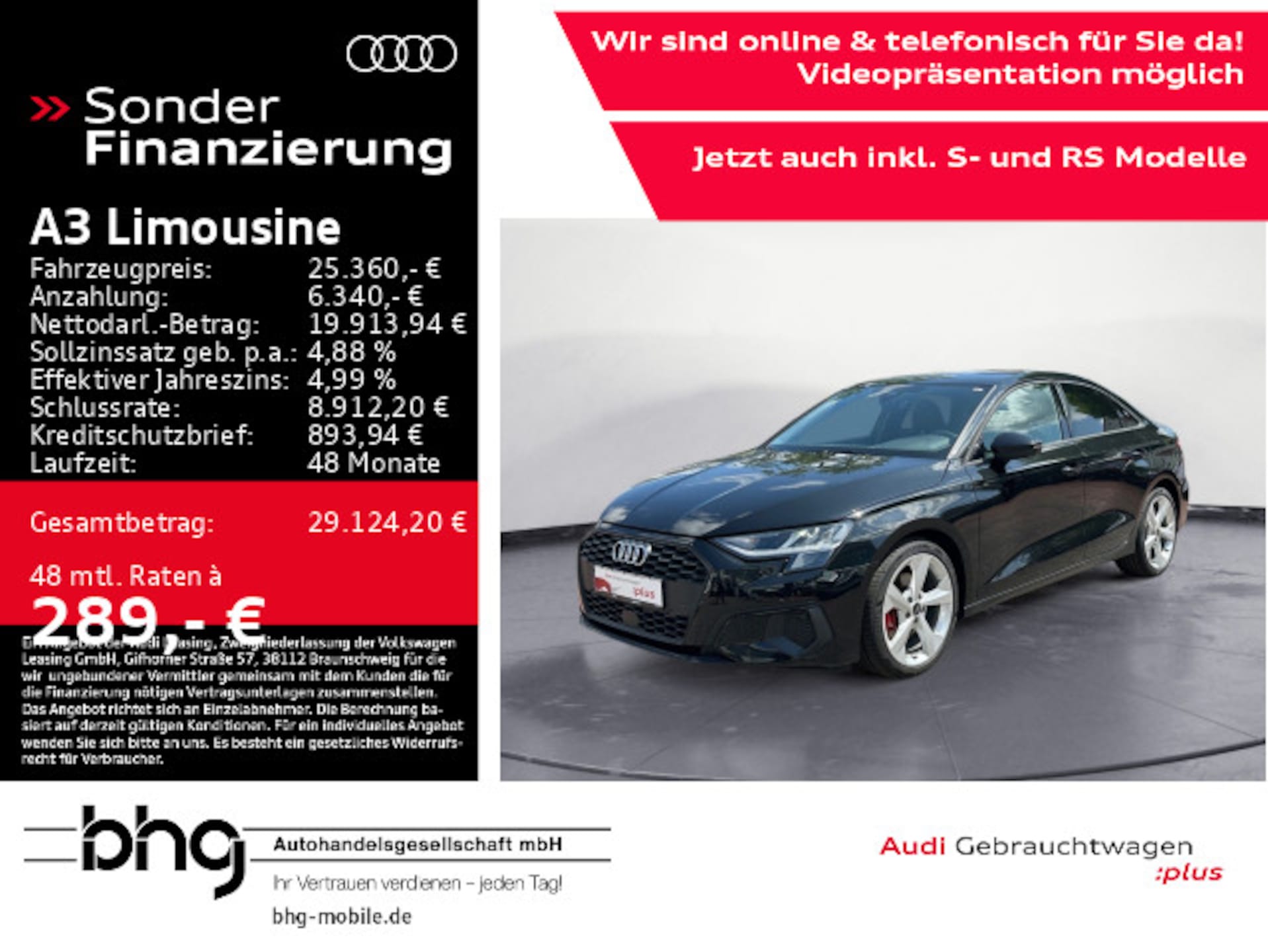 Audi A3 Limousine