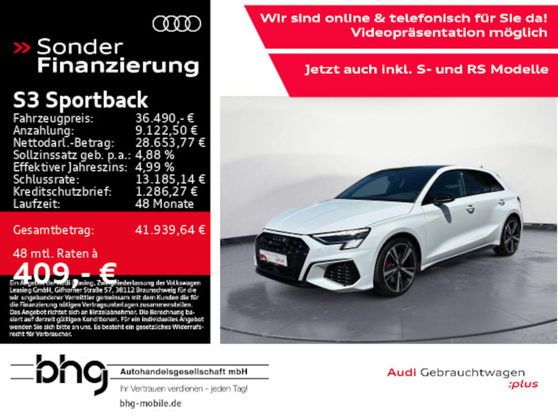 Audi S3 Sportback