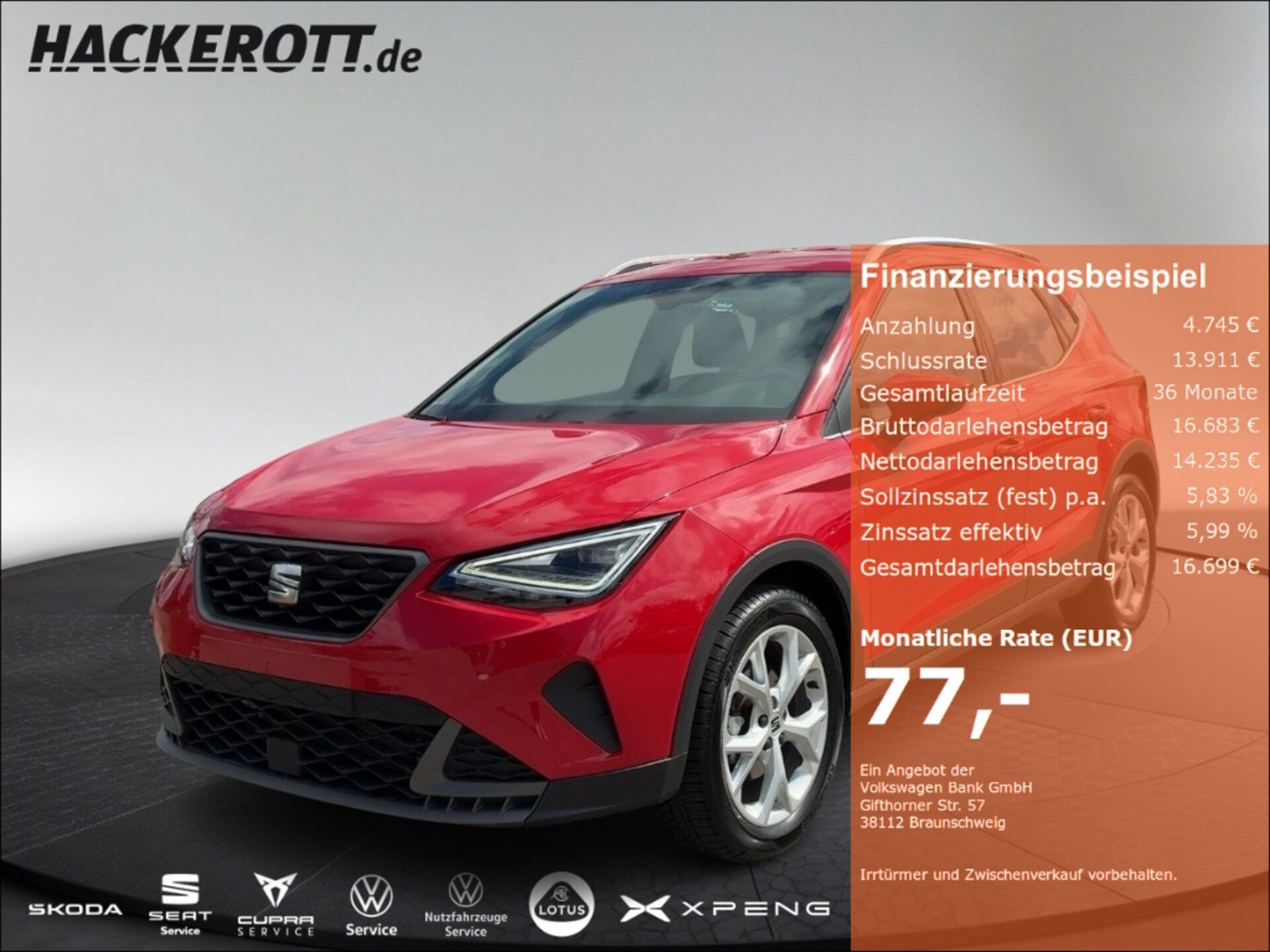 SEAT Arona FR