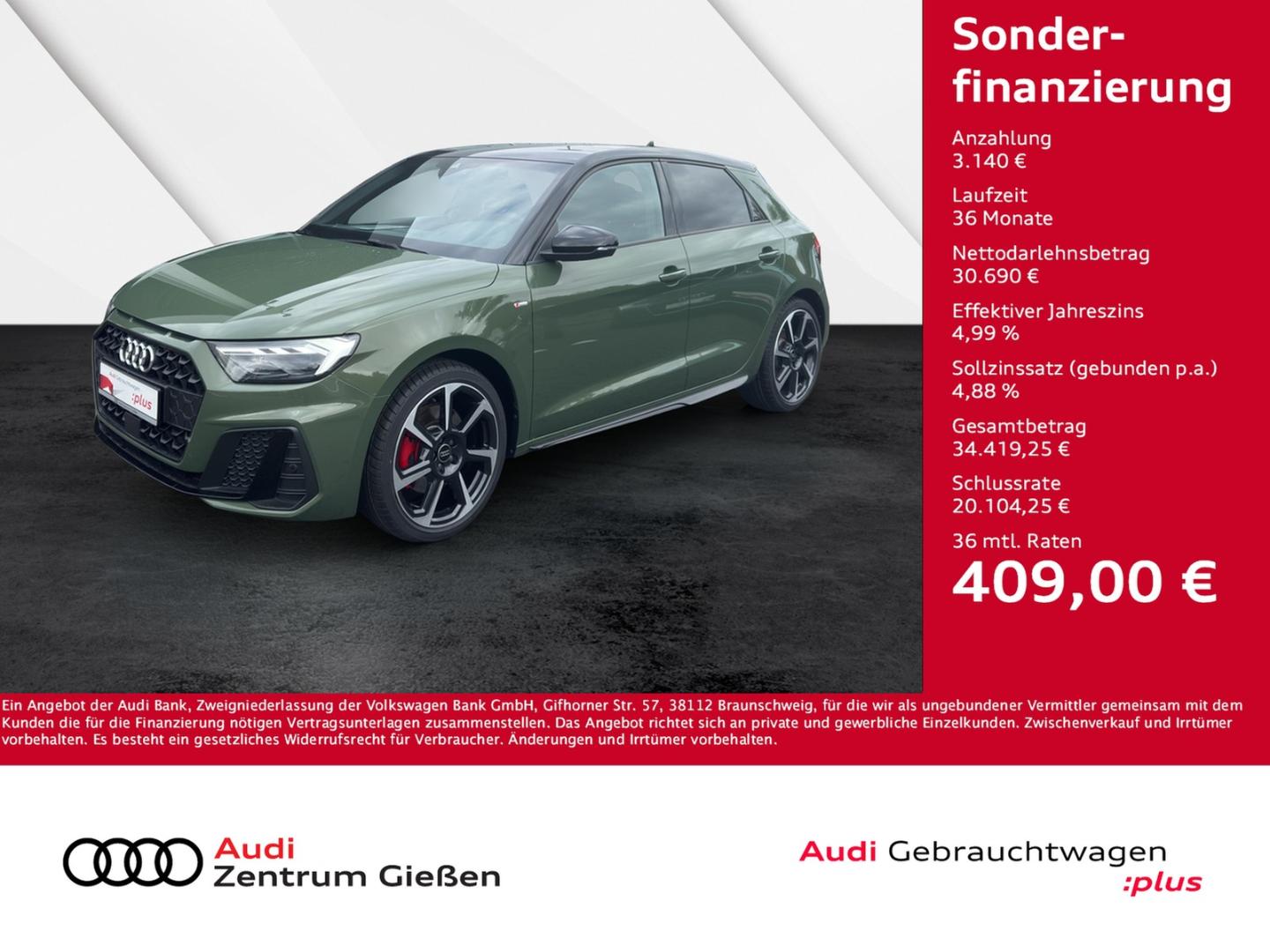 Image about Audi A1 Sportback S line 30 TFSI S tronic