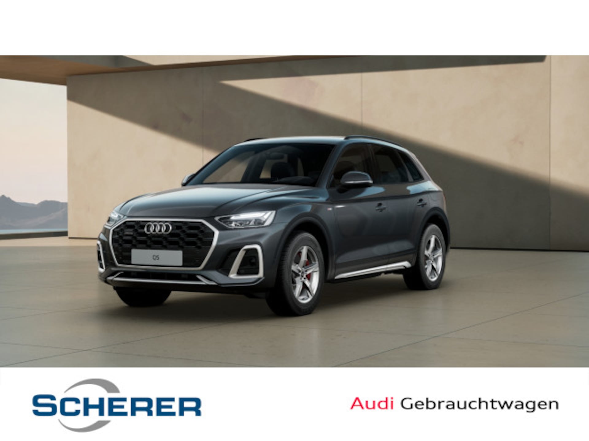 Audi Q5 TFSI e — Audi Q5 TFSI e S line business 50 e quattro 220 kW (299 PS) S tronic Q5 2x S line 50 TFSIe LED AHK 360° HuD AC