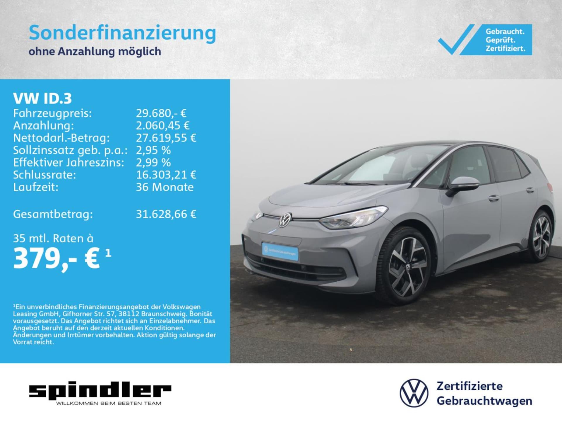 Volkswagen ID.3 MOVE Pro