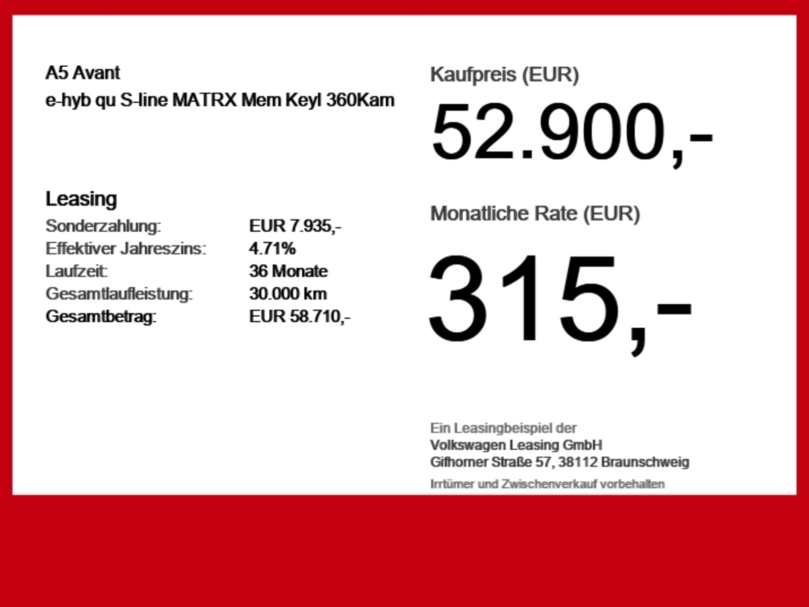 Audi A5 Avant – Bild 6