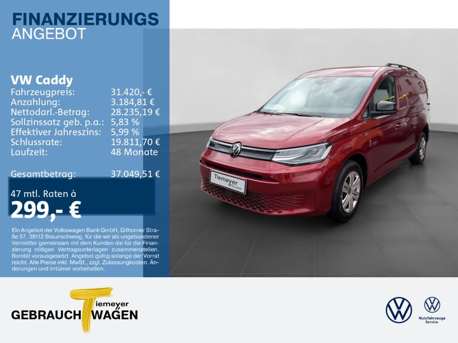Volkswagen Caddy Maxi Cargo