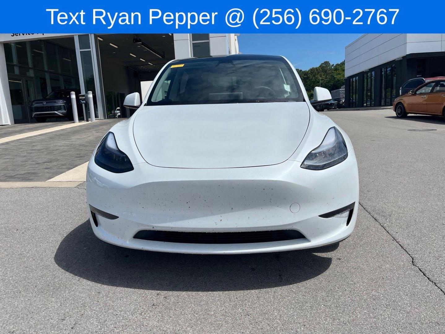 Used 2025 Tesla Model Y Long Range with VIN 7SAYGDED7SA342020 for sale in Huntsville, AL