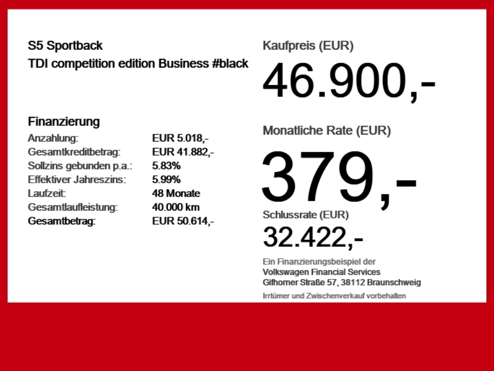 Audi S5 Sportback – Bild 6