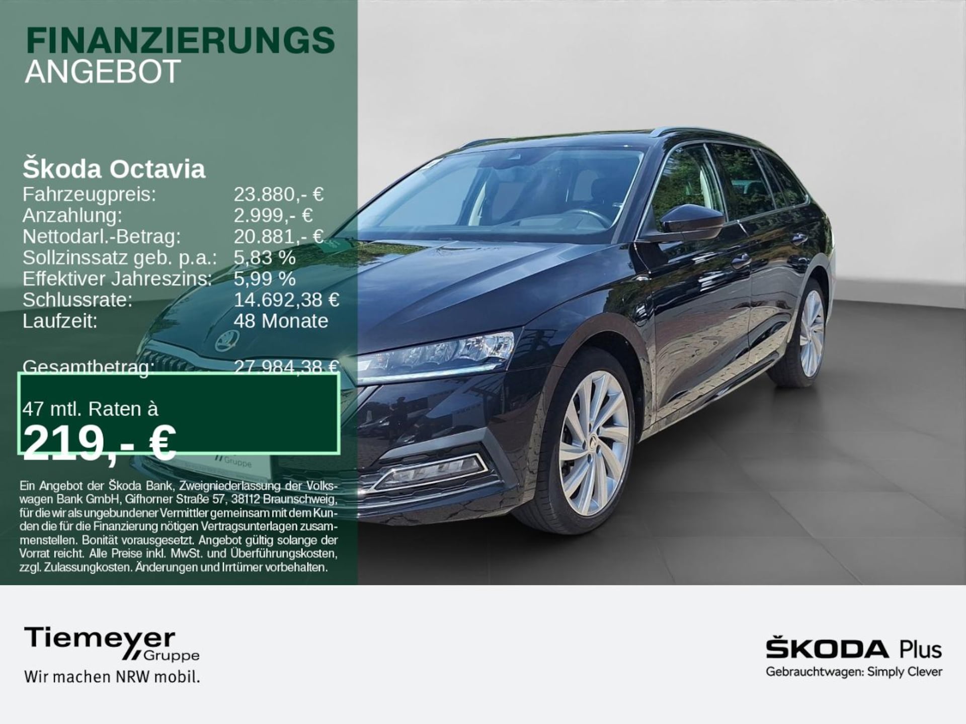 Skoda Octavia Combi Style