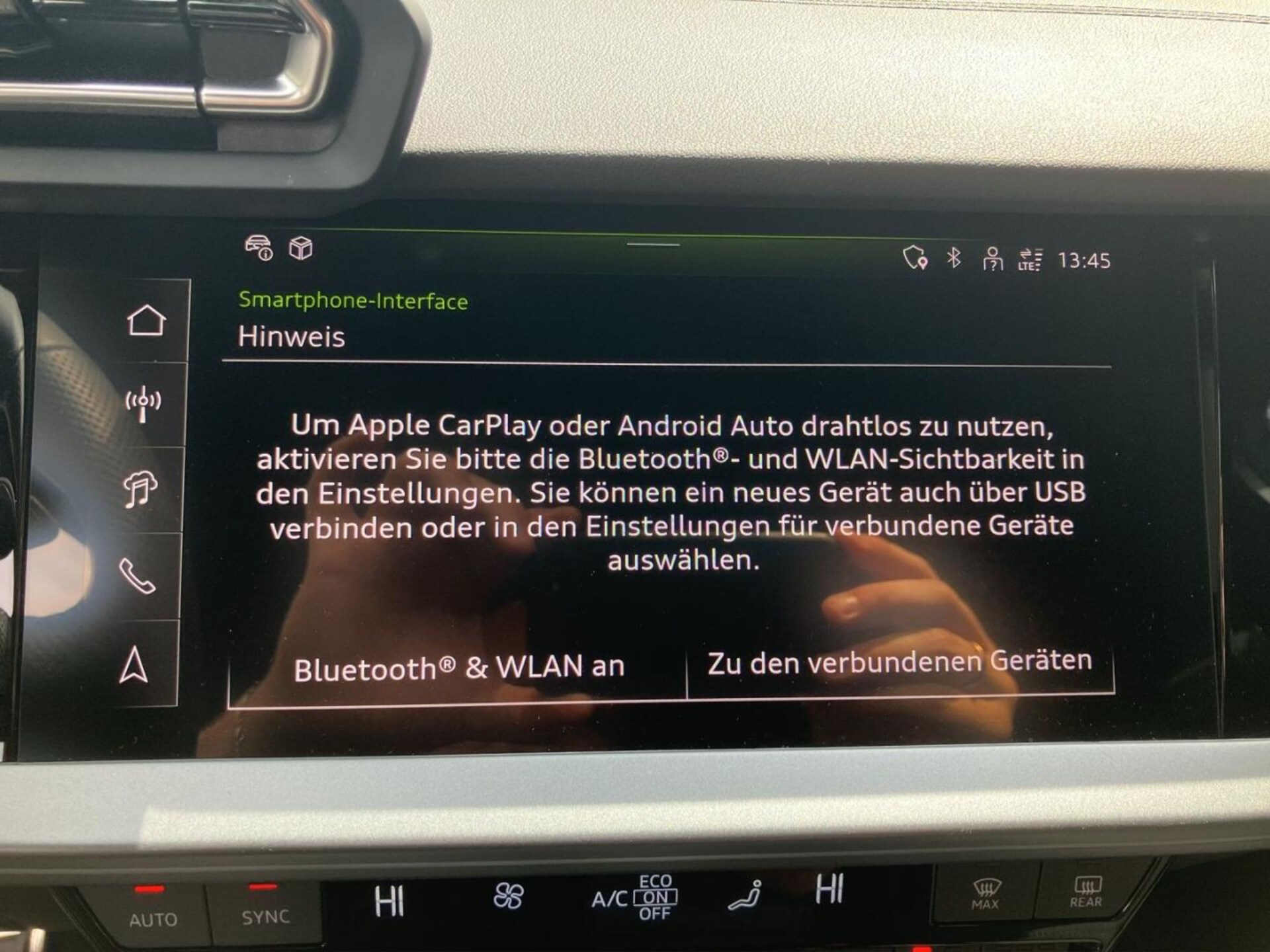 Audi A3 Sportback TFSI e Advanced
