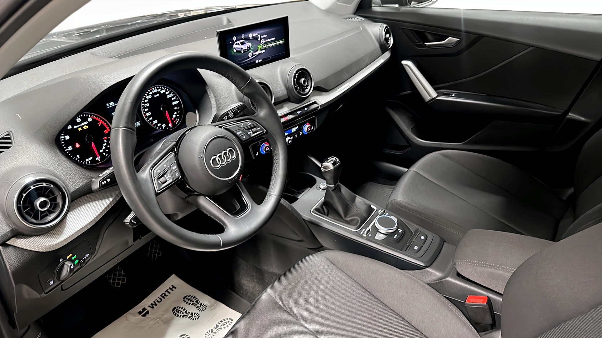 Bild som visar&nbsp;Audi Q2&nbsp;Q2 30 TFSI Proline 110 hk 6-växlad - för mer information kontakta din Audi Partner