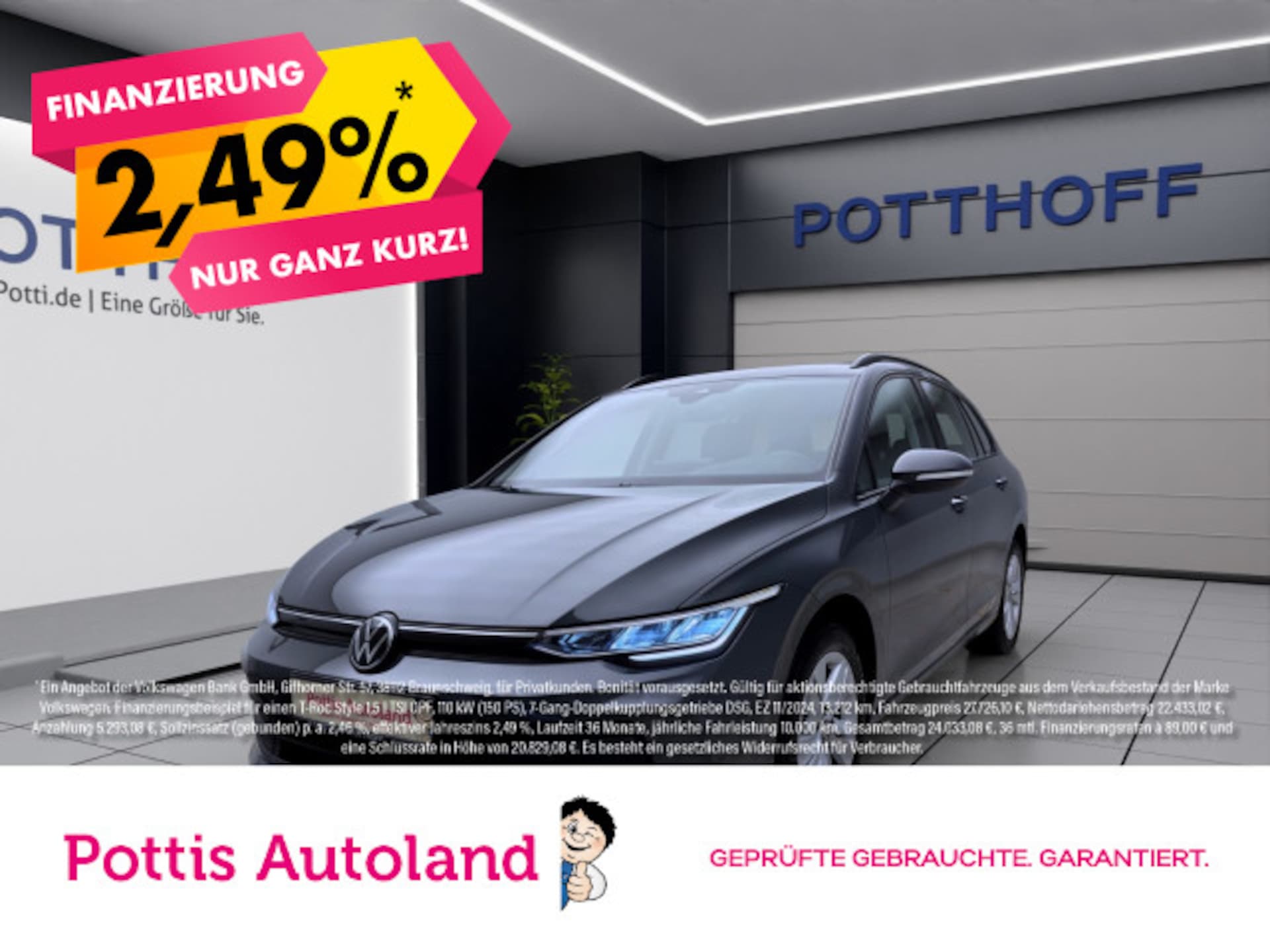 Volkswagen Golf Variant 2025 — Golf Variant 1.5 eTSI DSG LIFE AHK NAVI SITZHZG ACC
