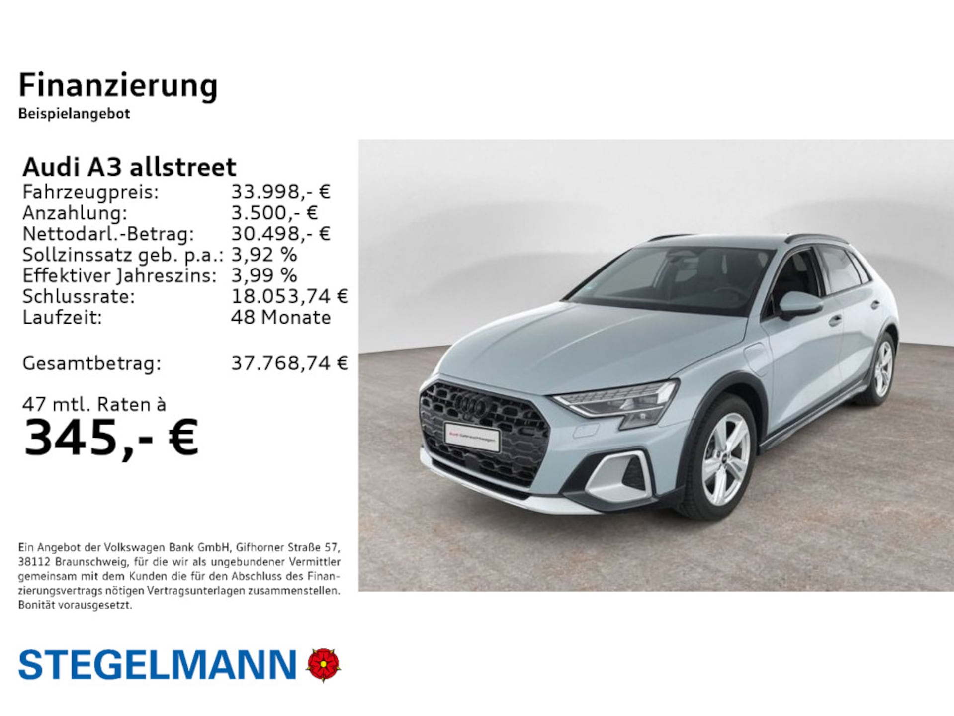 Audi A3 allstreet TFSI e