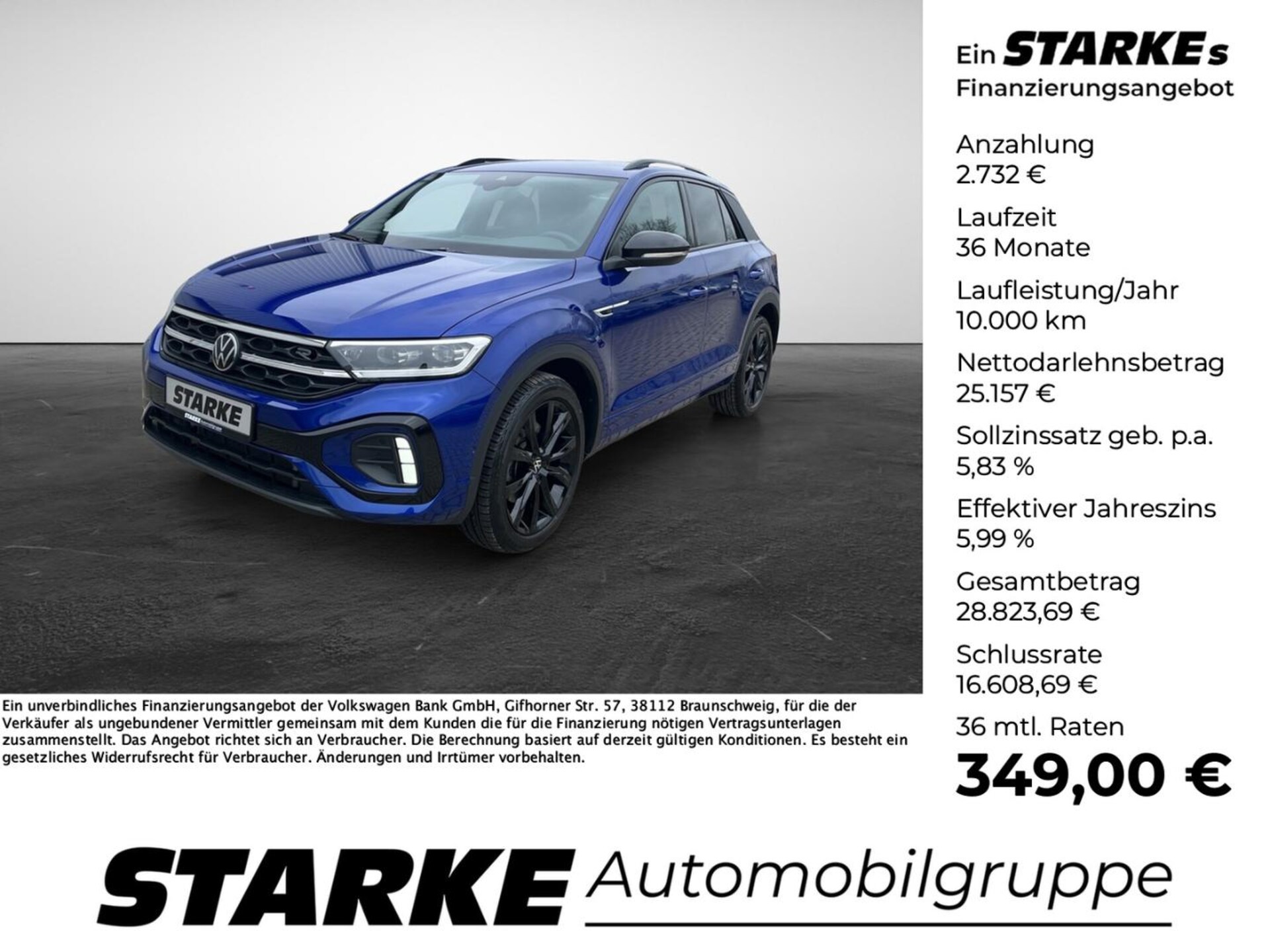 Volkswagen T-Roc R-Line