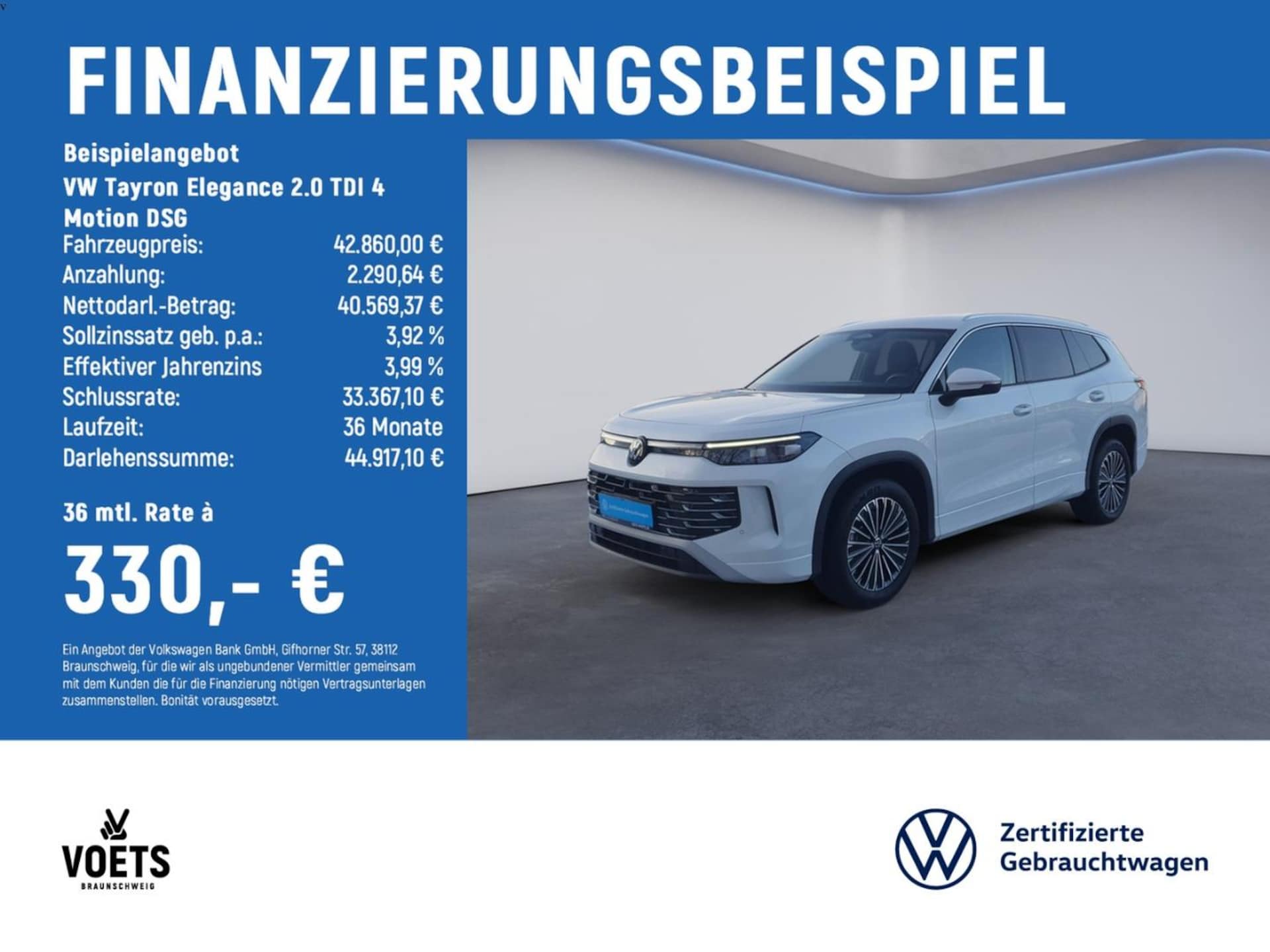 Volkswagen Tayron Elegance