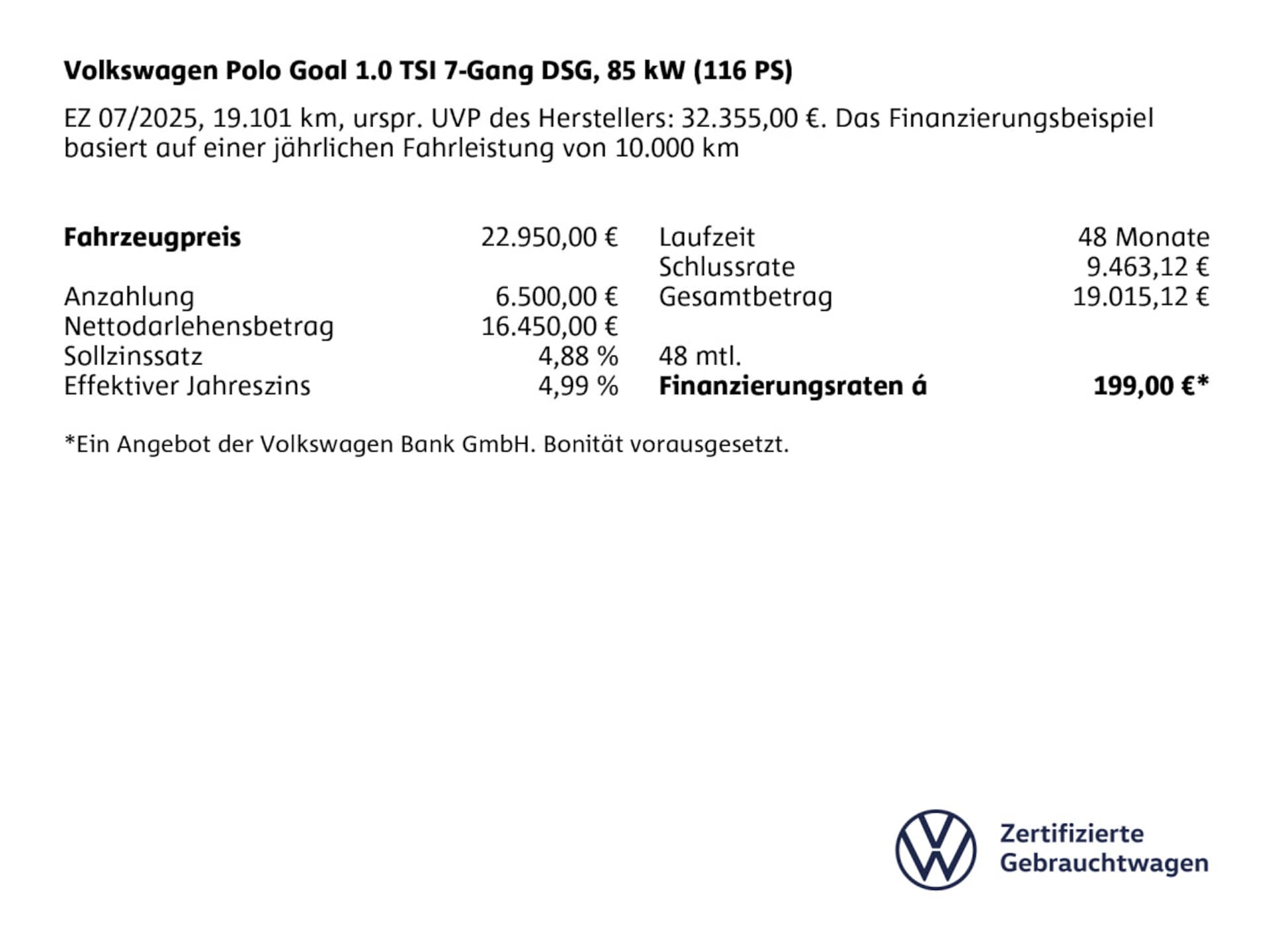 Volkswagen Polo Goal