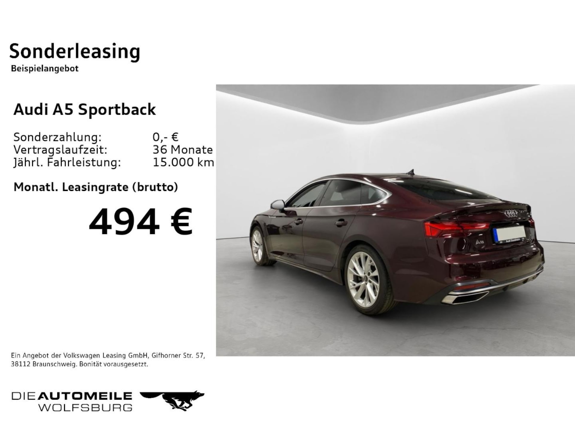 Audi A5 Sportback Advanced