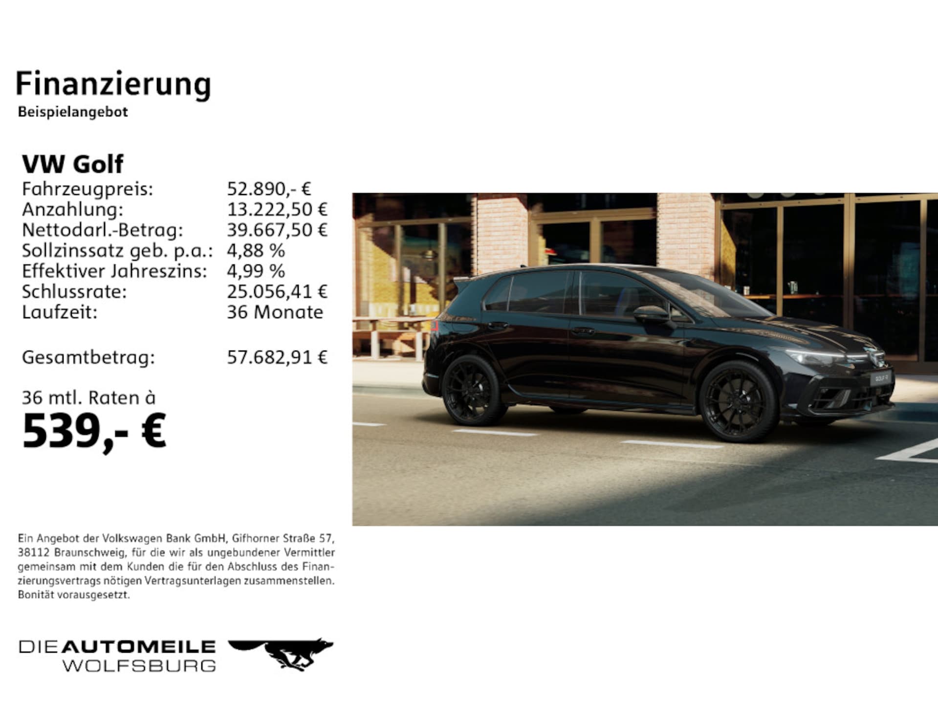 Volkswagen Golf R Black Edition