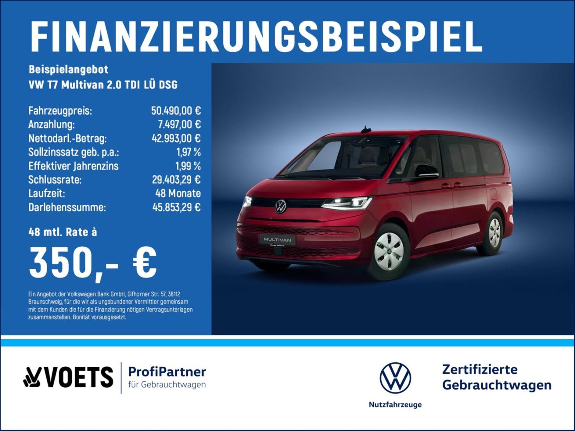 Volkswagen Multivan Langversion Basis-Modell