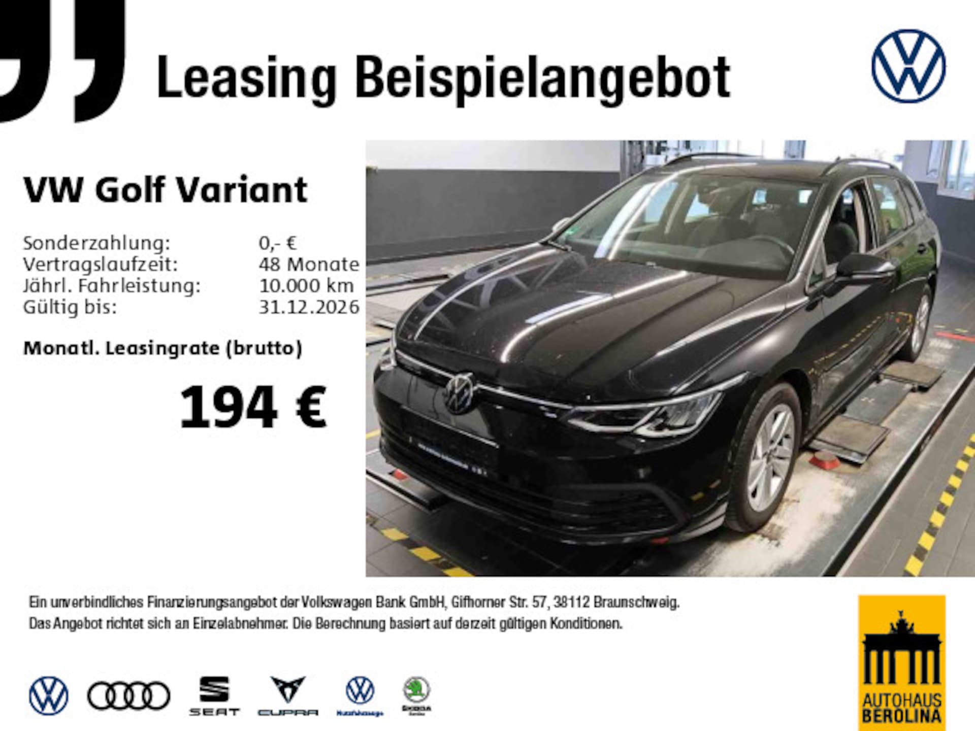 Volkswagen Golf Variant Life