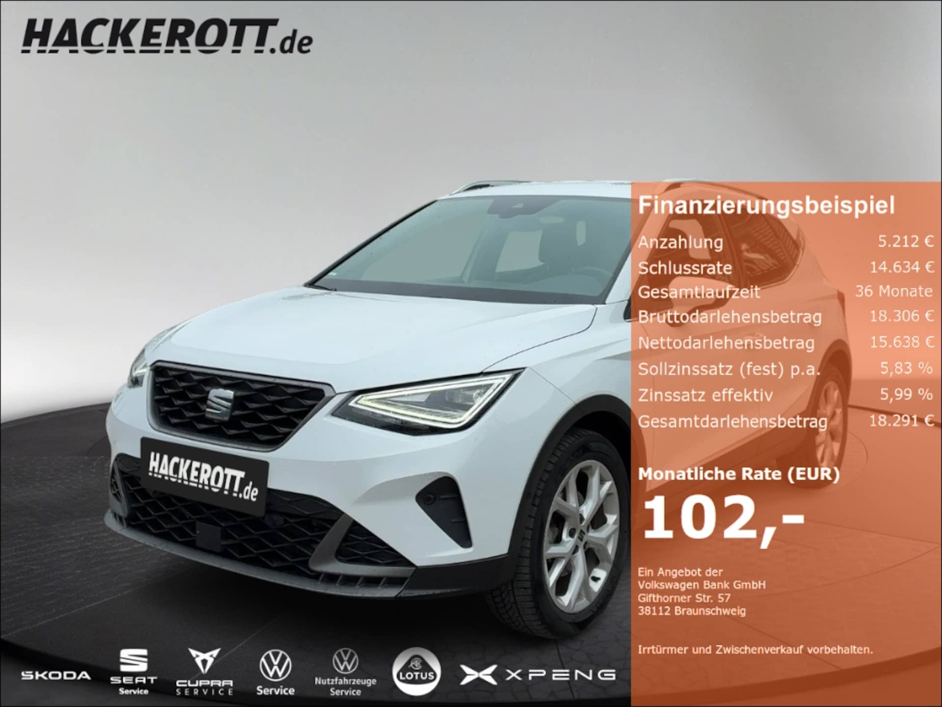 SEAT Arona FR