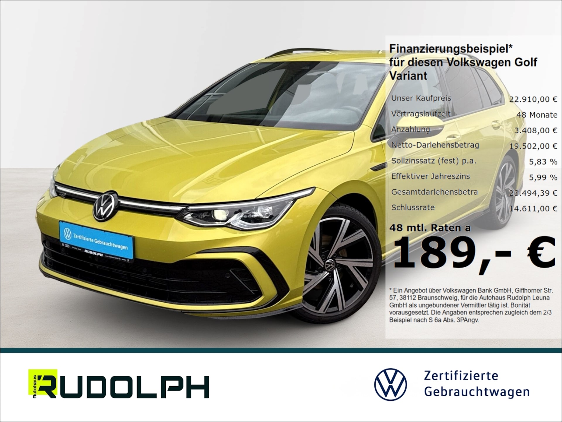 Volkswagen Golf Variant R-Line