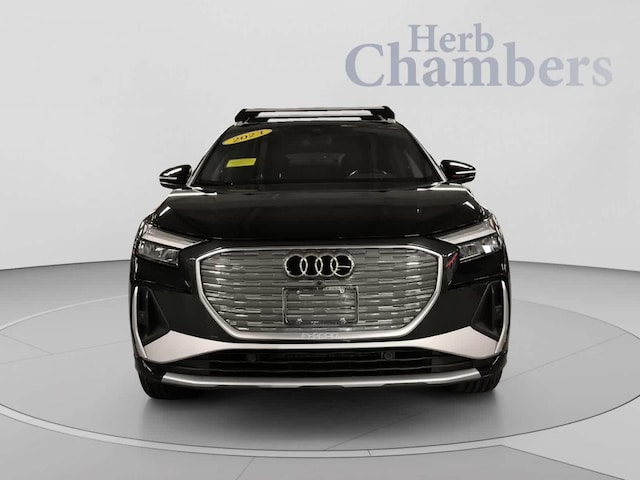 Used 2023 Audi Q4 e-tron Premium Plus with VIN WA1L2BFZ7PP012649 for sale in Brookline, MA