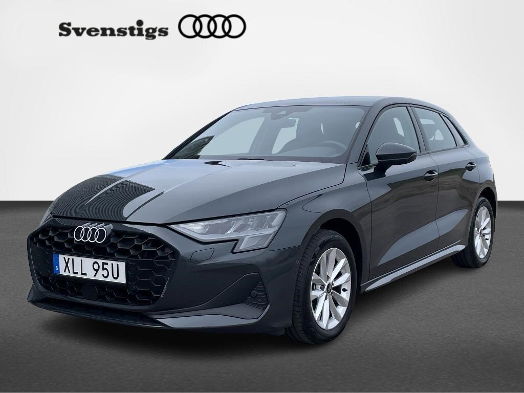 Bild som visar&nbsp;Audi A3 Sportback&nbsp;A3 Sportback 35 TFSI Proline 150 hk S tronic - för mer information kontakta din Audi Partner
