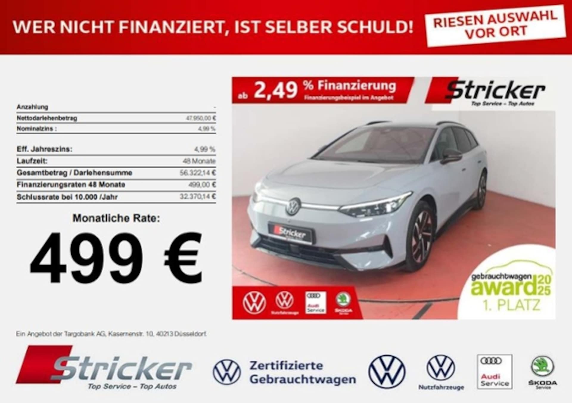Volkswagen ID.7 Tourer Pro