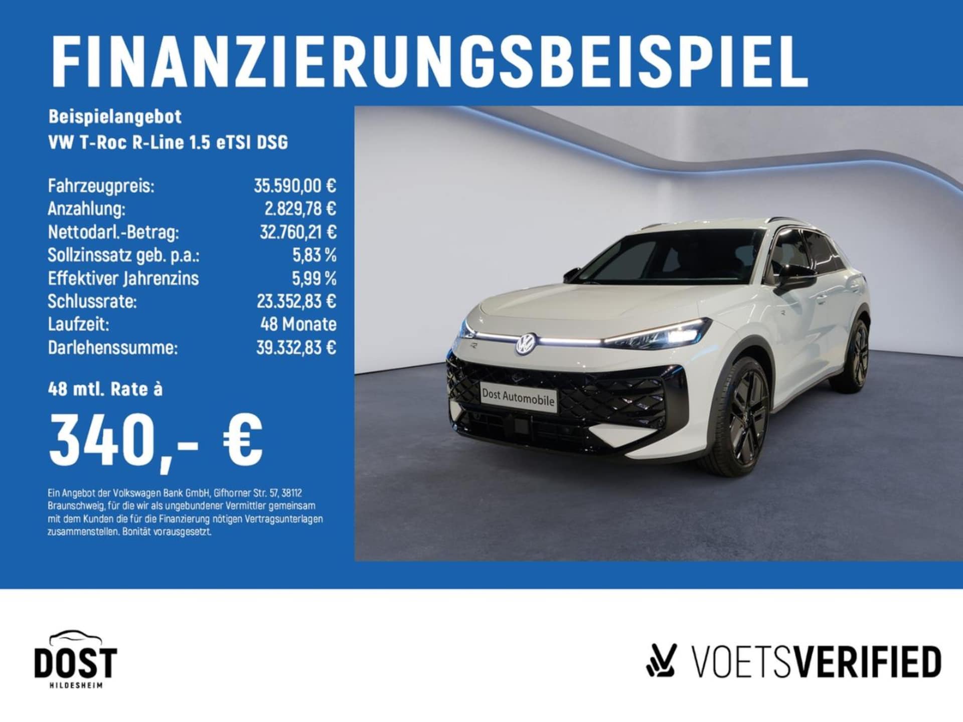 Volkswagen T-Roc R-Line