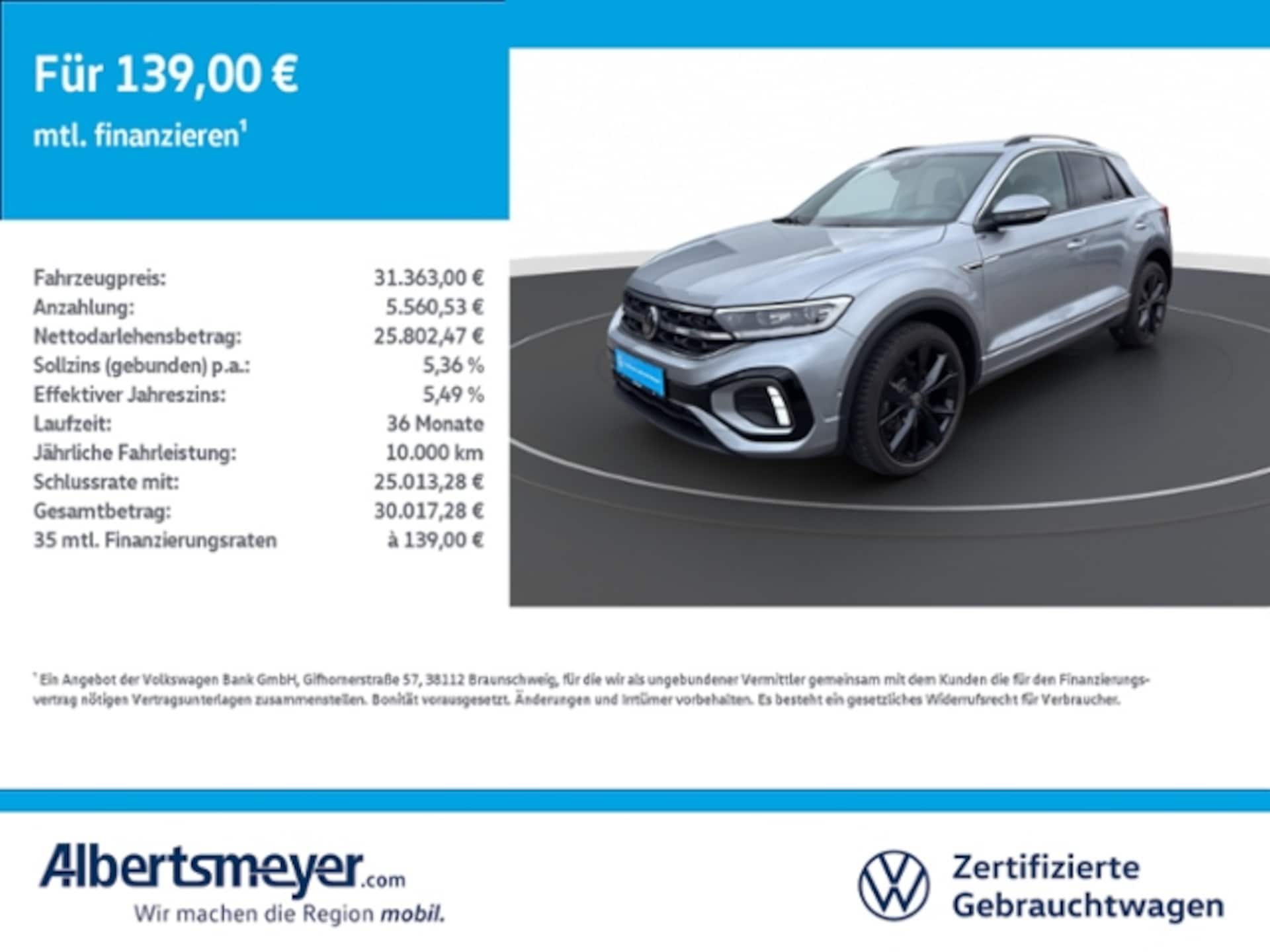 Volkswagen T-Roc R-Line