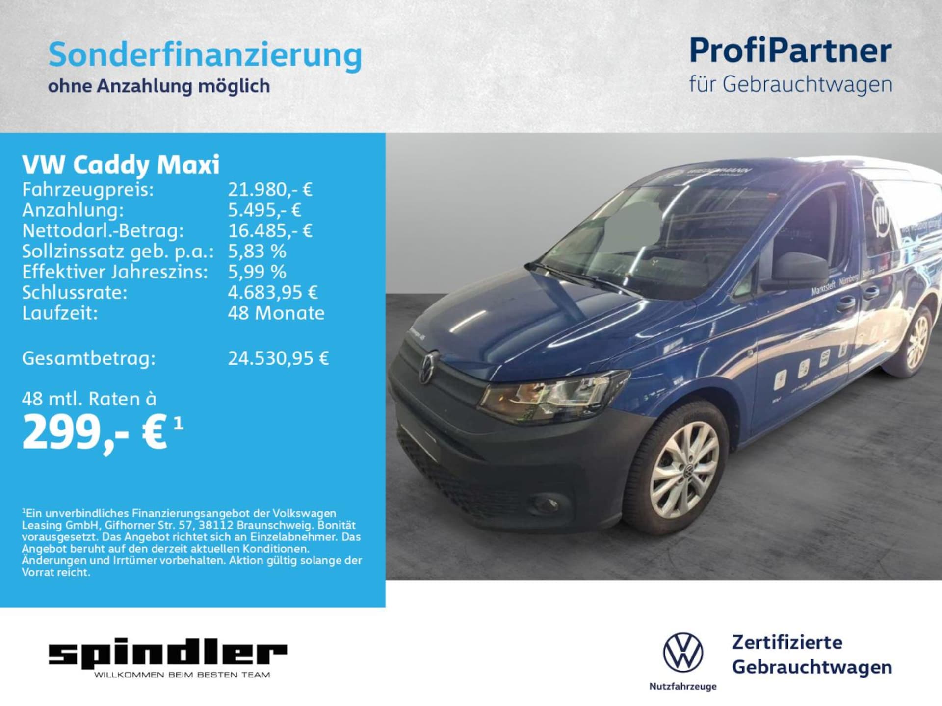 Volkswagen Caddy Maxi Cargo
