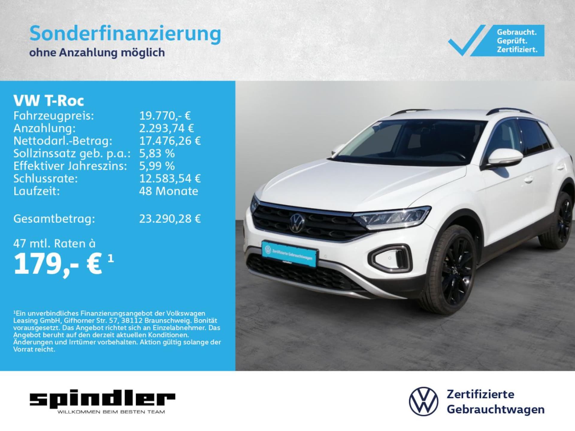 Volkswagen T-Roc Life