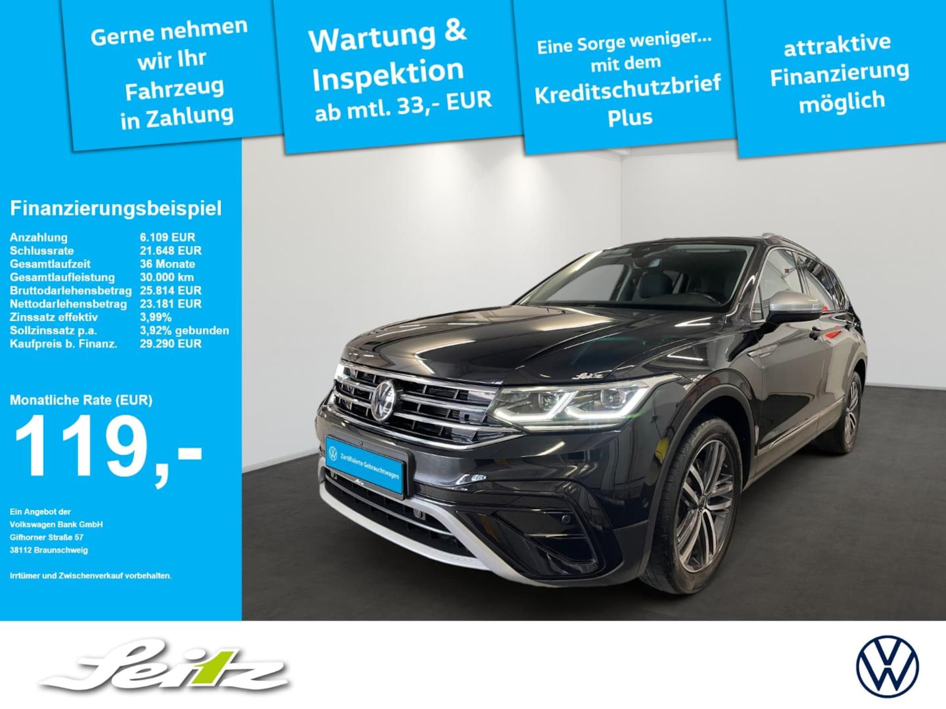 Volkswagen Tiguan Allspace Elegance