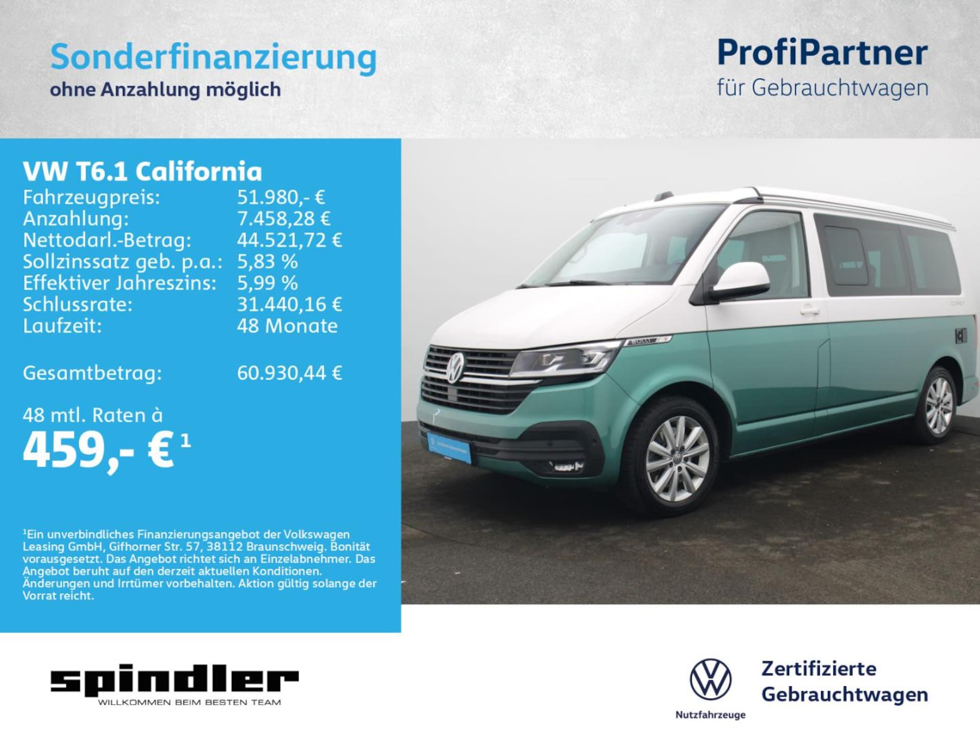 Volkswagen T6.1 California Coast