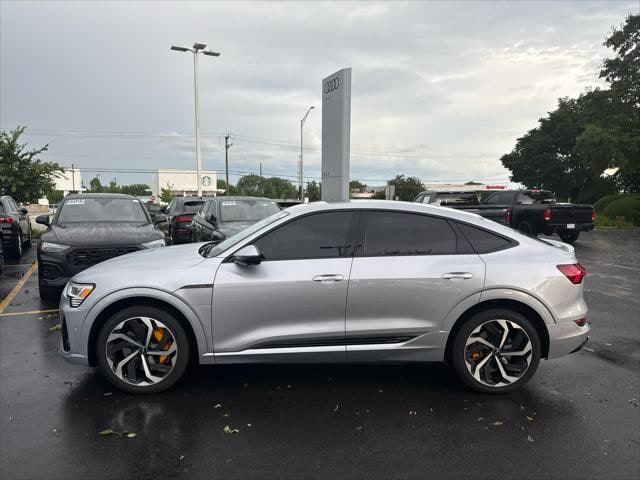 Used 2022 Audi e-tron Sportback Premium Plus with VIN WA12AAGE5NB038309 for sale in Naperville, IL