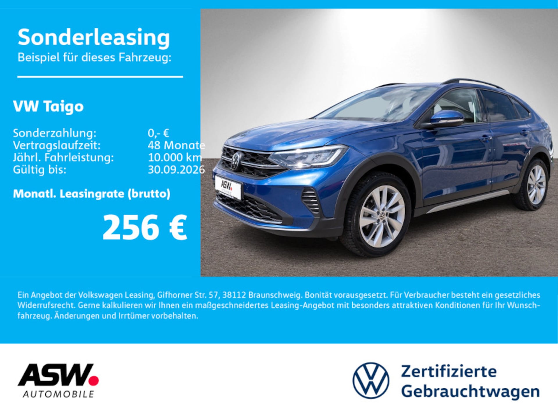 Volkswagen Taigo 2024 — Taigo MOVE 1.5 TSI DSG Navi LED VC RFK AHK