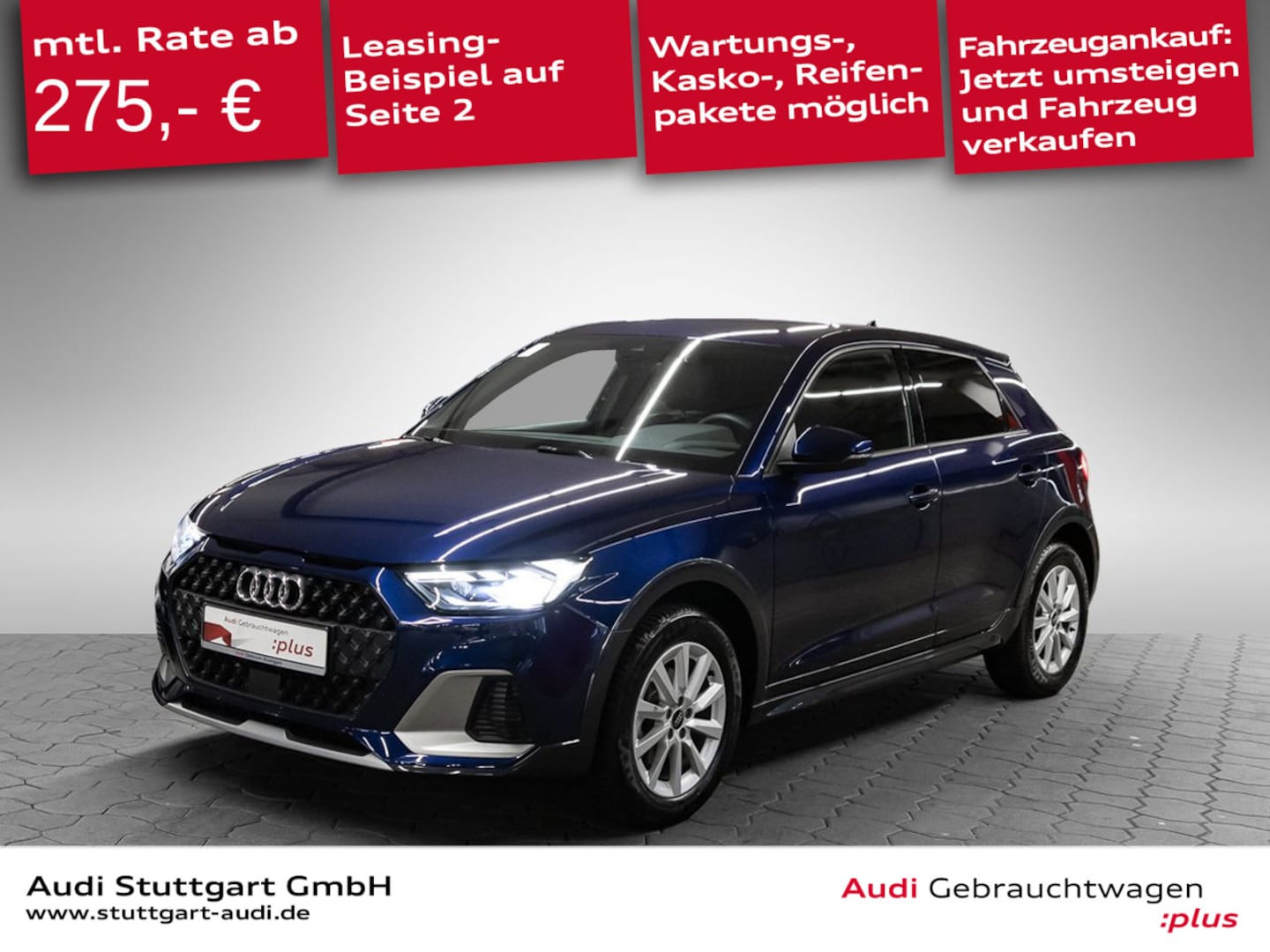 Bild über Audi A1 allstreet 30 TFSI Schaltgetriebe - für weitere Informationen kontaktieren Sie den Audi Partner