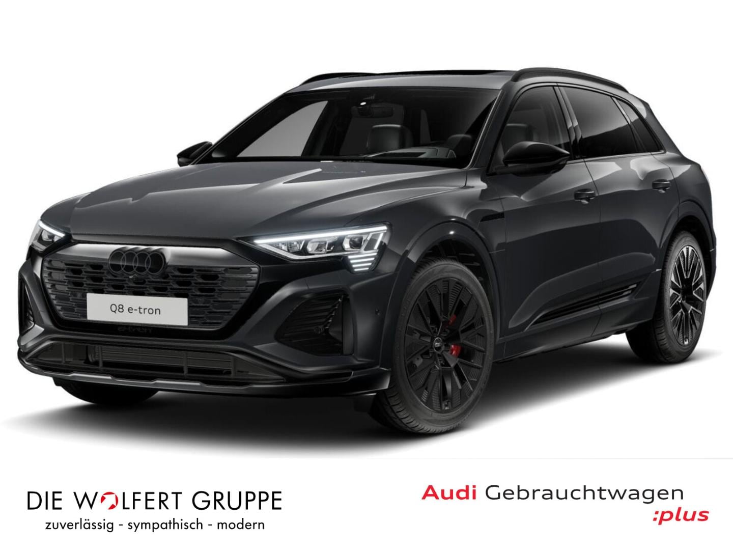 Bild über Audi Q8 e-tron S line 55 e-tron quattro - für weitere Informationen kontaktieren Sie den Audi Partner