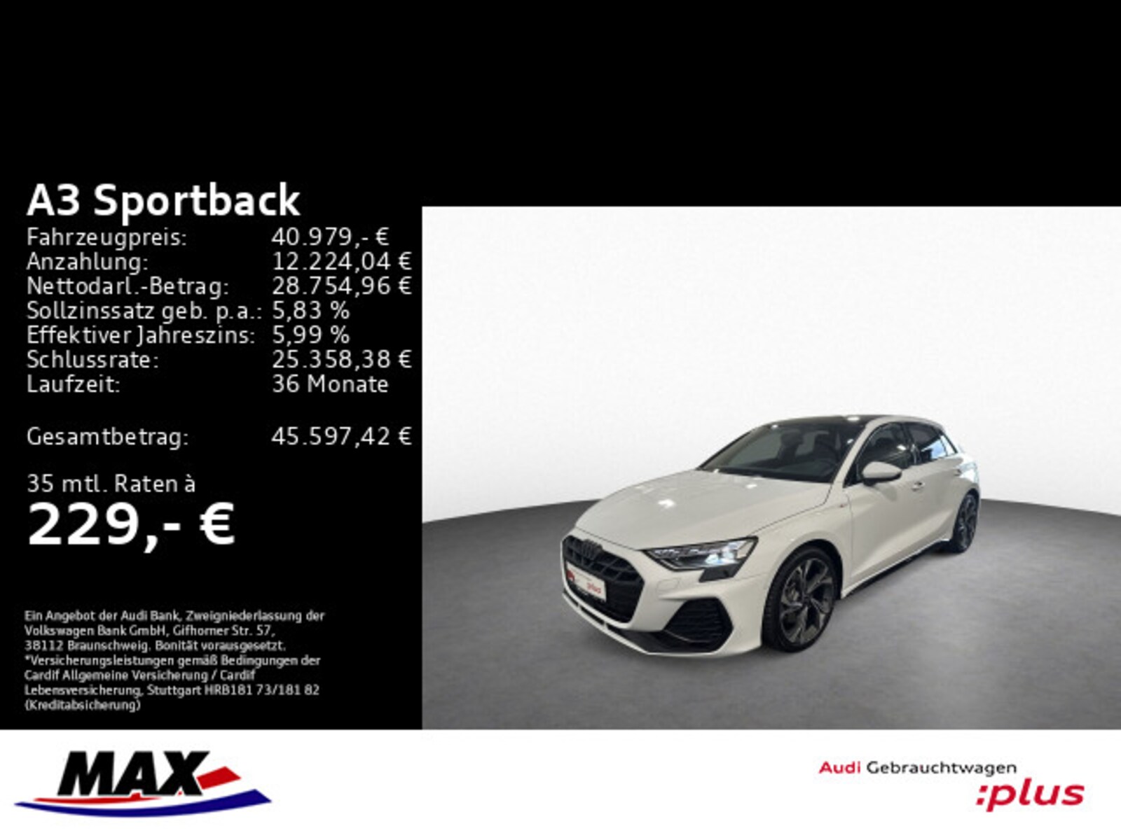 Audi A3 Sportback – Bild 2