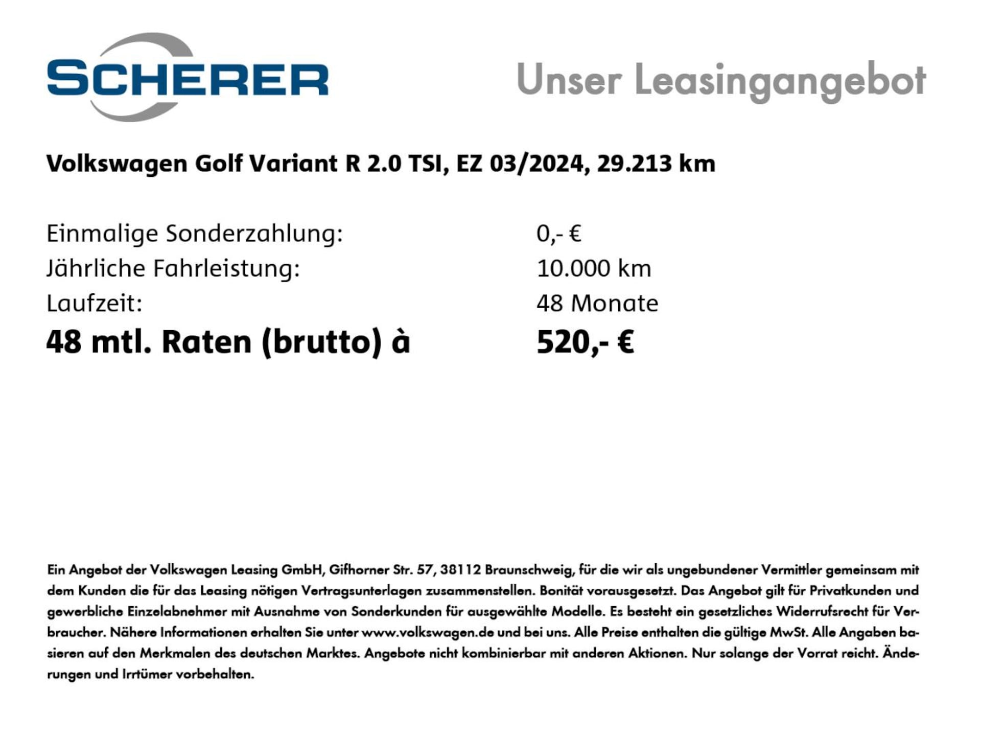 Volkswagen Golf Variant R