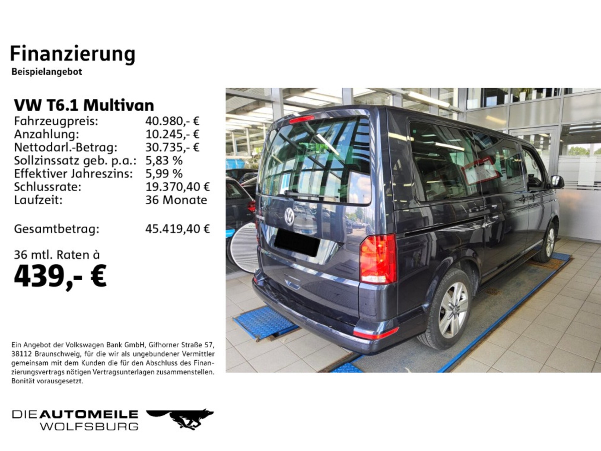 Volkswagen T6.1 Multivan Comfortline