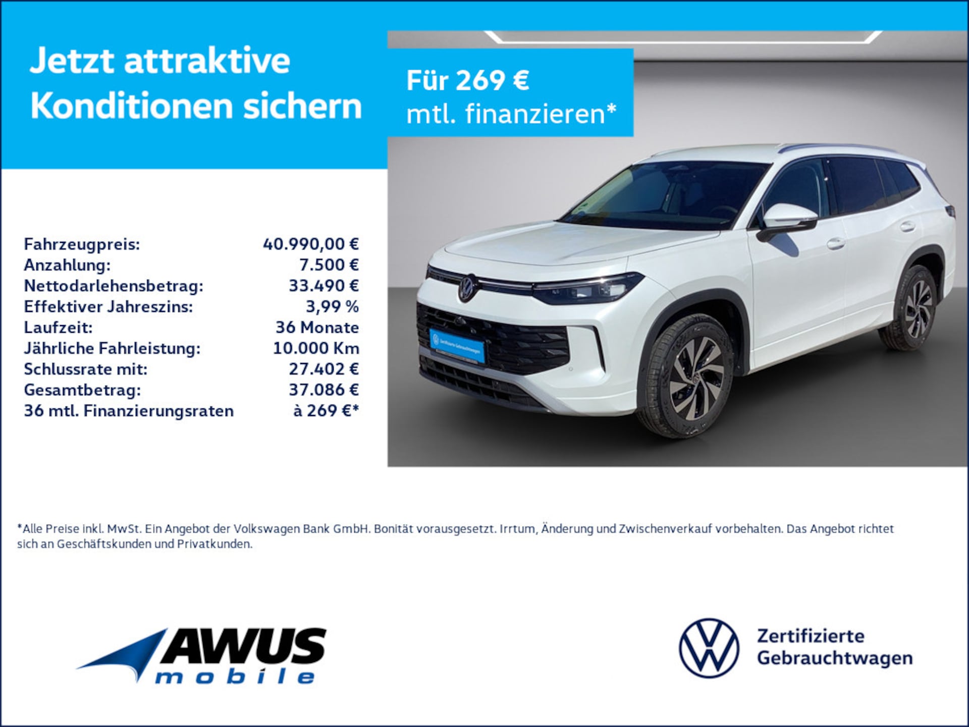 Volkswagen Tayron Life