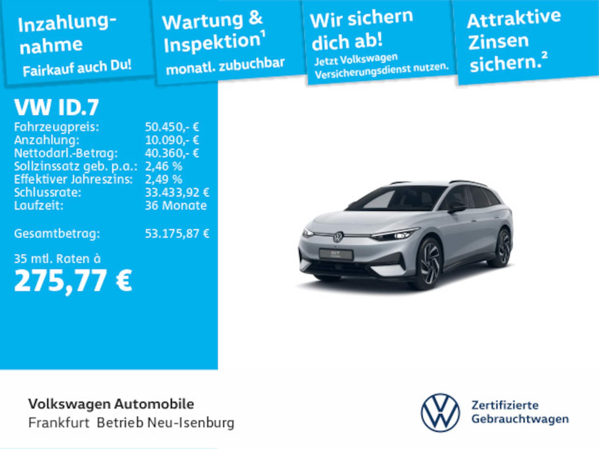Volkswagen ID.7 Tourer Pro