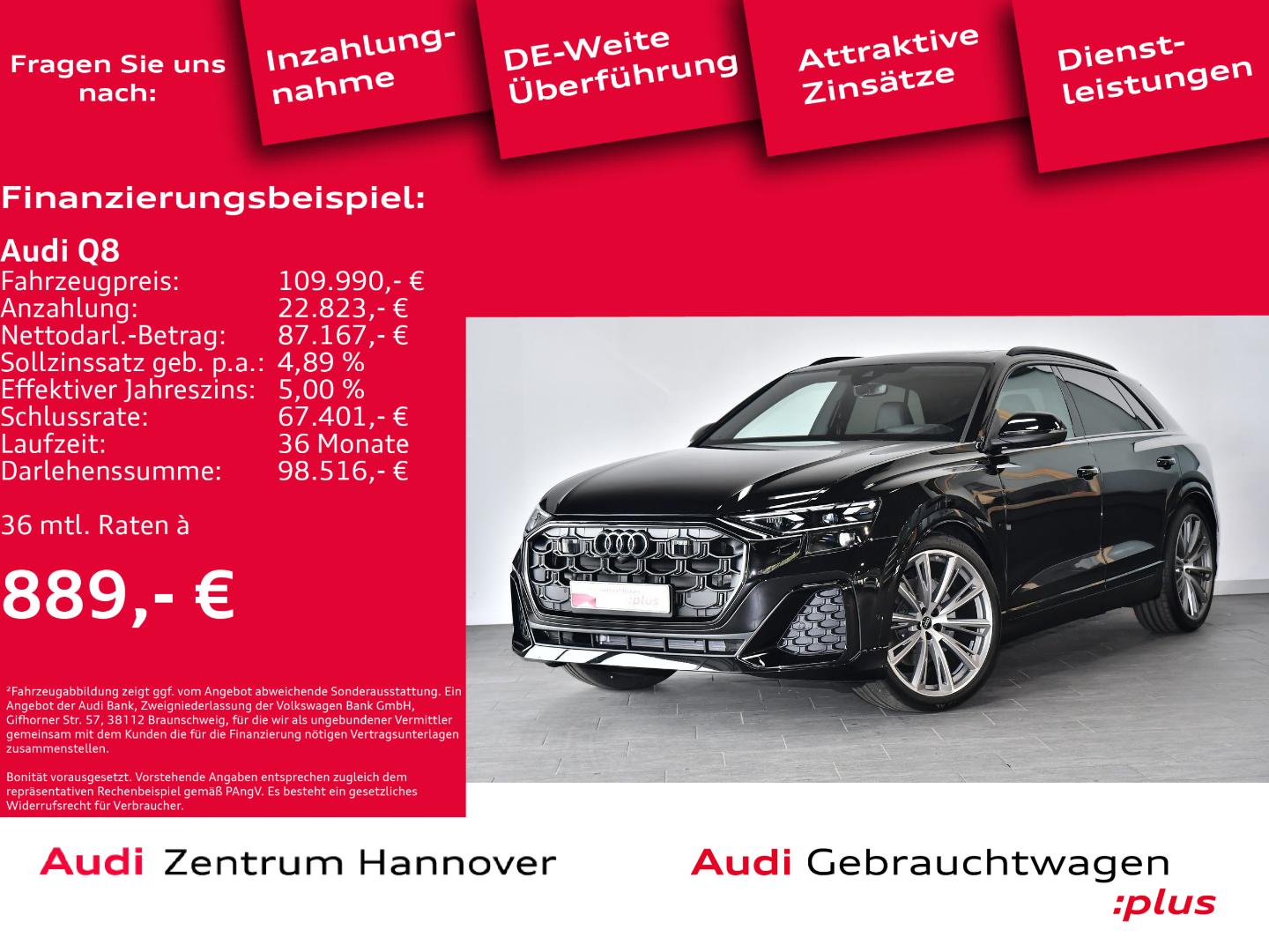 Image about Audi Q8 SUV 50 TDI quattro tiptronic