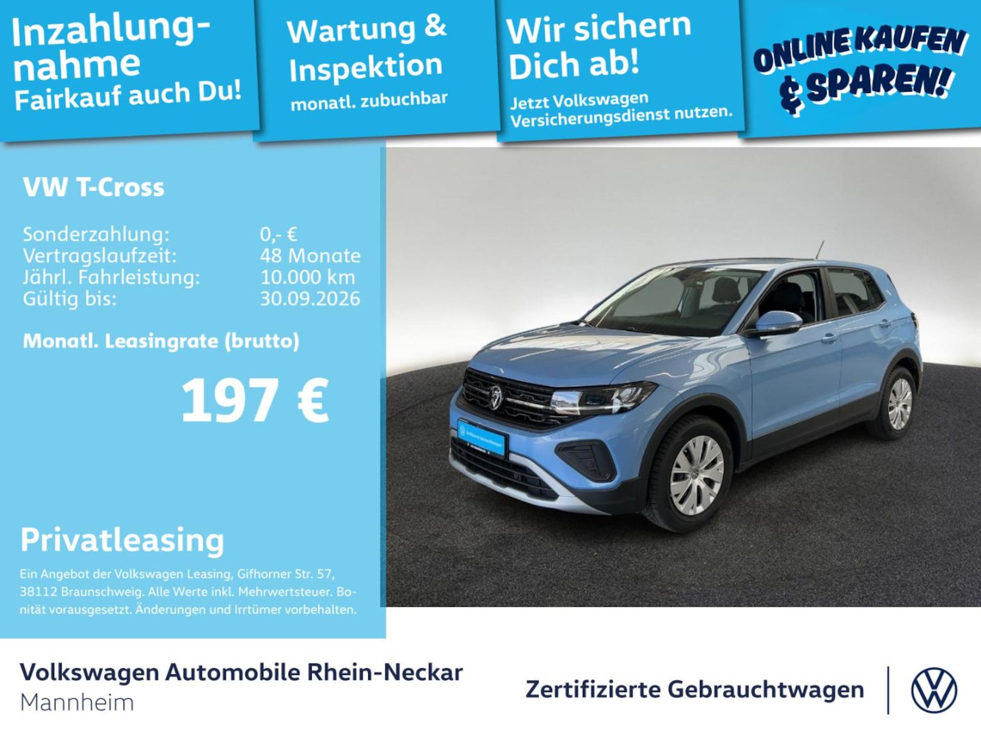 Volkswagen T-Cross Basis-Modell
