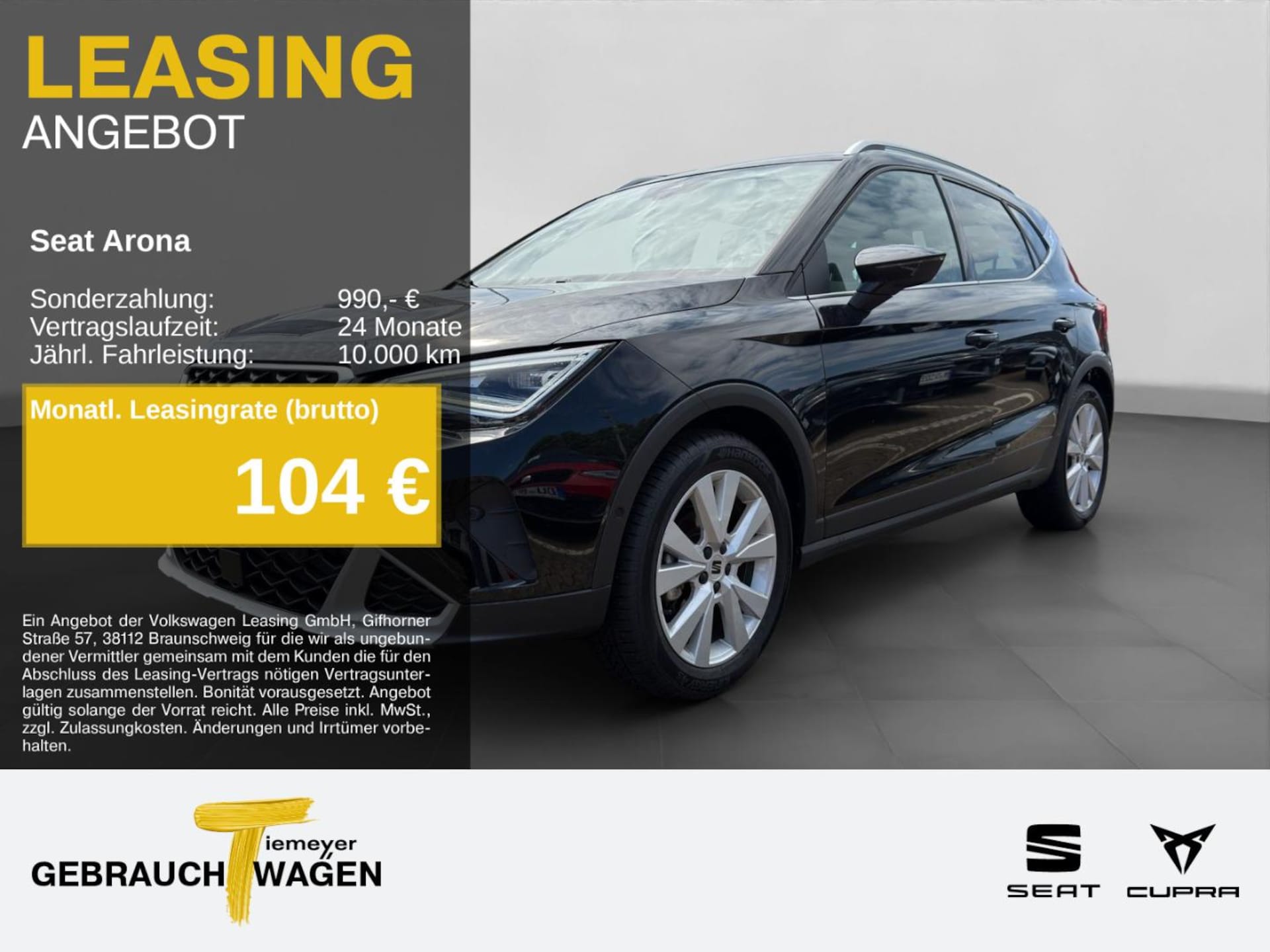 Seat Arona 2026 — Arona 1.0 TSI XP NAVI ACC GJR SITZHZ