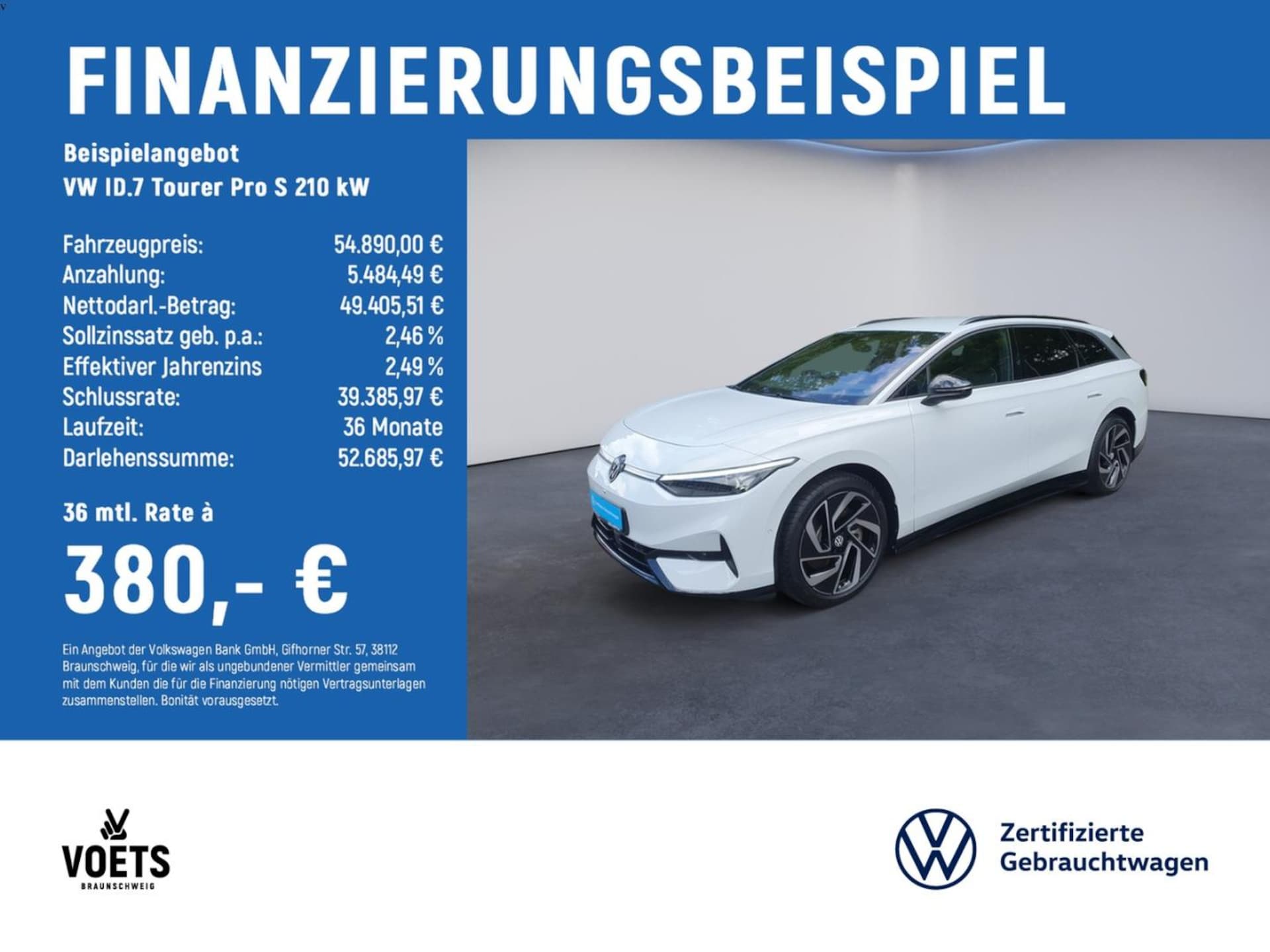 Volkswagen ID.7 Tourer Pro S