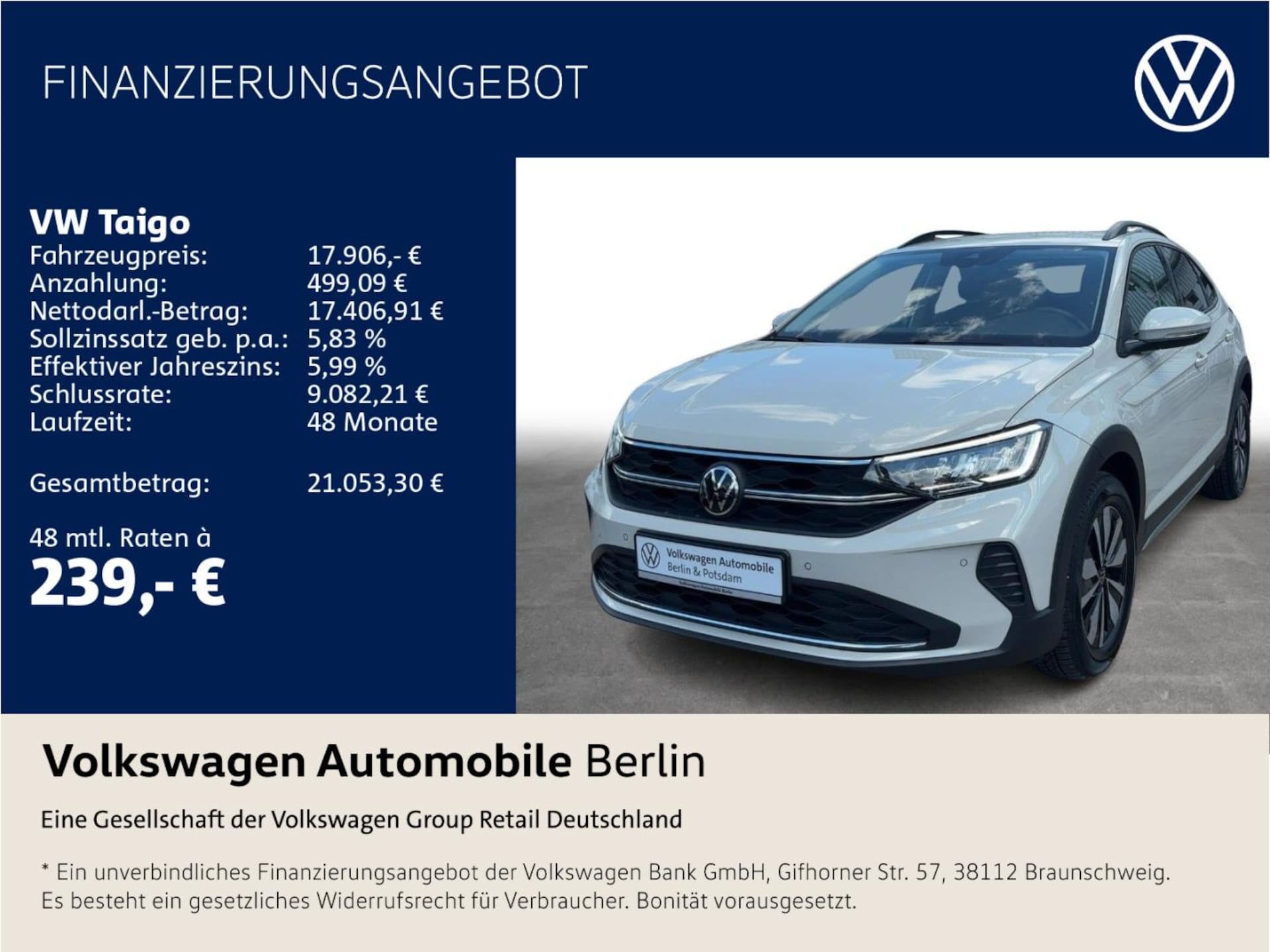 Volkswagen Taigo MOVE