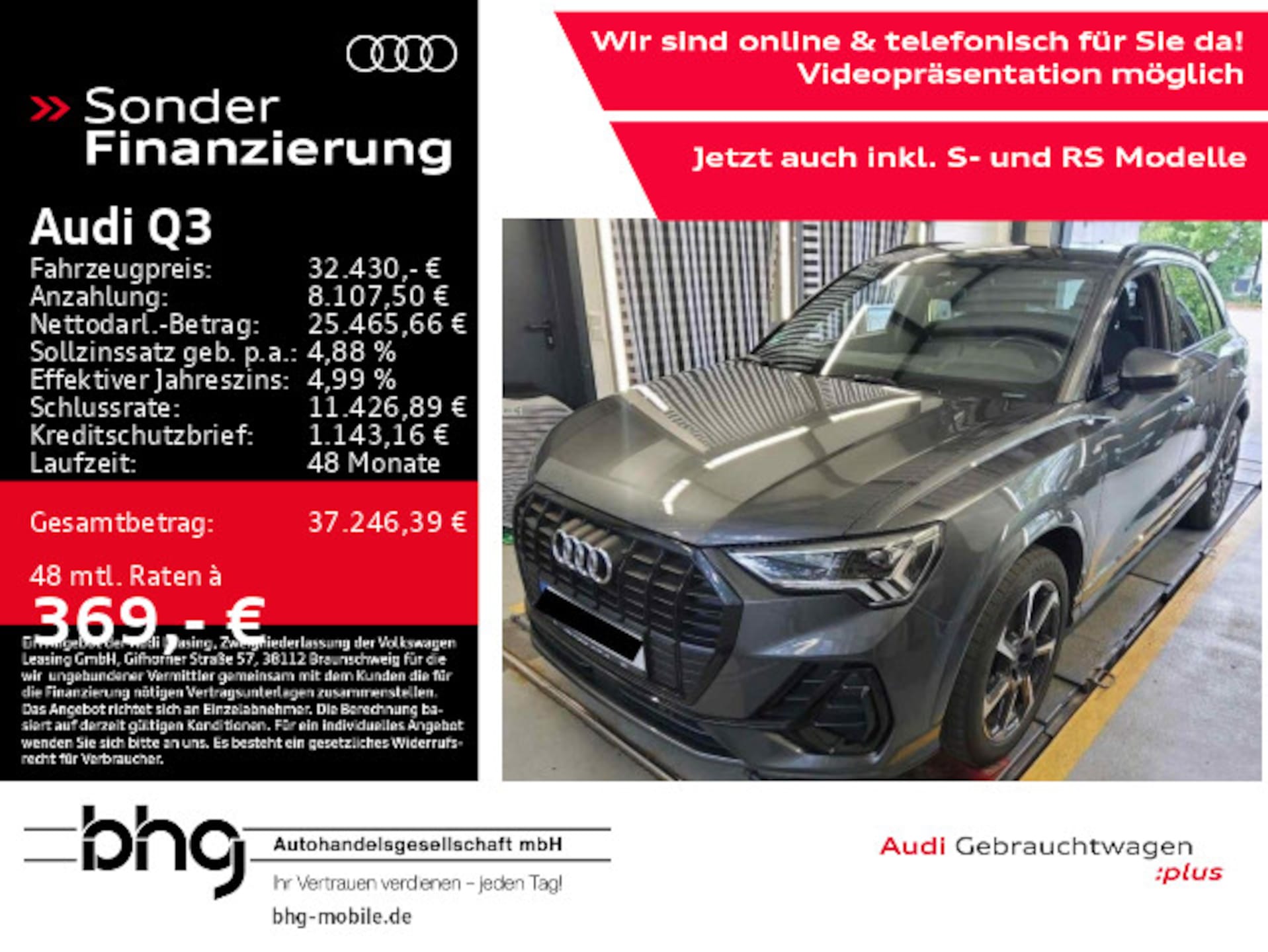 Audi Q3 SUV S line
