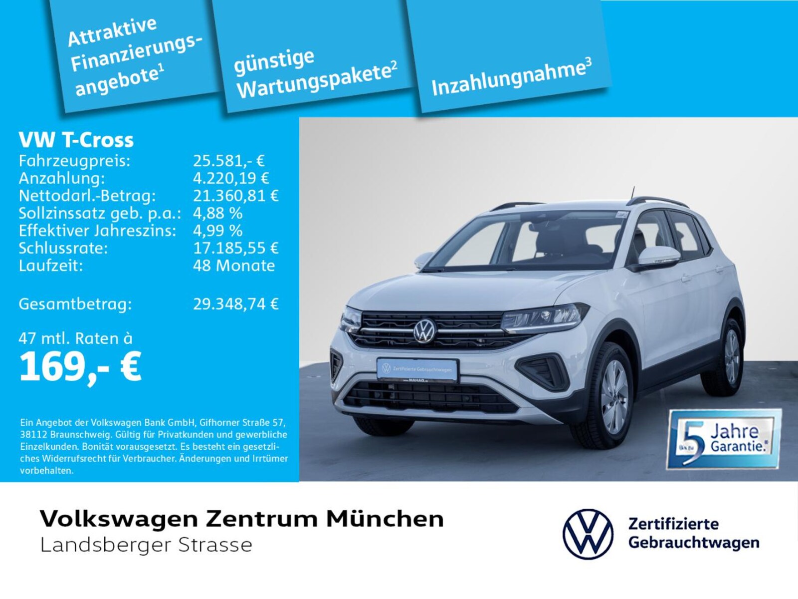 Volkswagen T-Cross – Bild 2